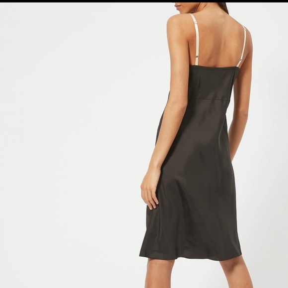 NWT Helmut Lang compact viscose slip dress-size 10 - Picture 4 of 13